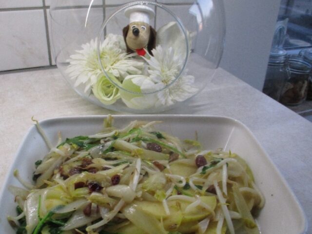 Wokgroenten fris en fruitig