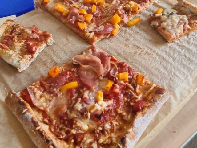 Volkoren pizzadeeg (Broodmachine)