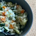 Courgette risotto voor baby’s