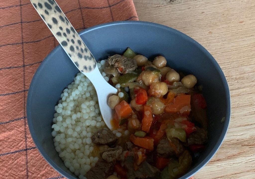 Tajine met parelcouscous voor baby’s