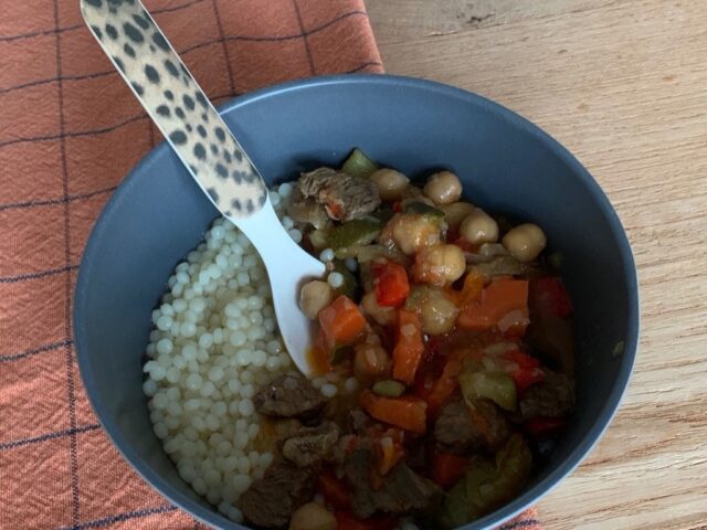 Tajine met parelcouscous voor baby’s