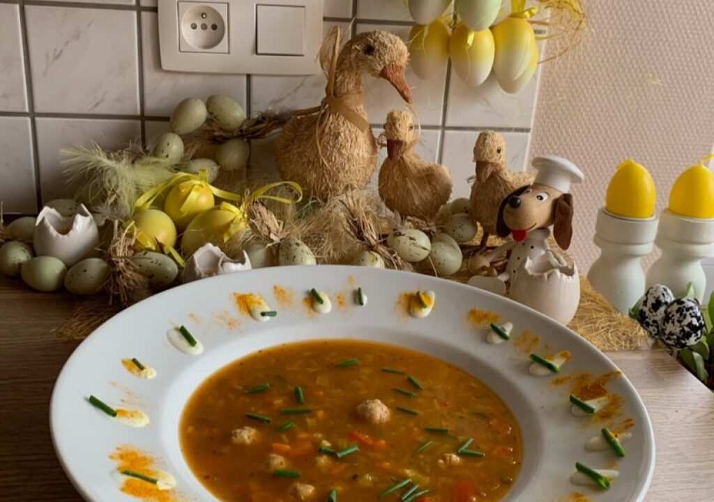 Soep: tomatengroentensoep