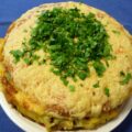 Mexicaanse tortilla taart met gehakt