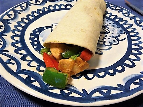Fajitas de Pollo (zoals vroeger bij Center Parcs)
