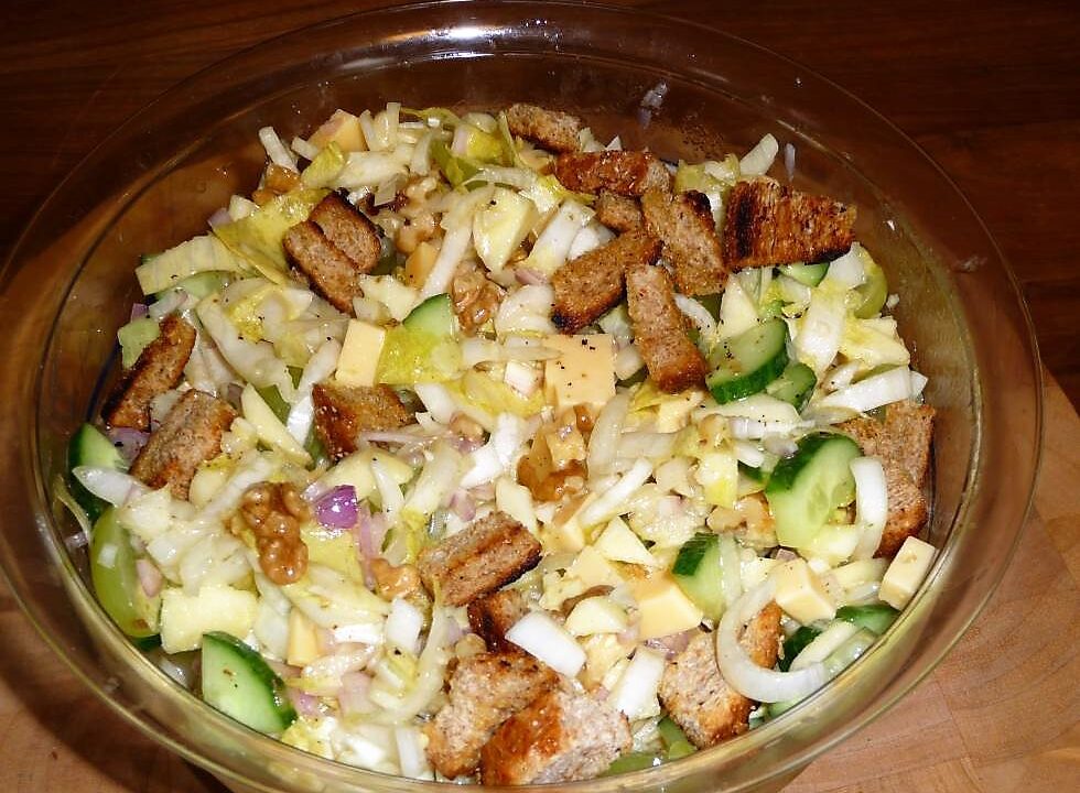 Heerlijke frisse witlofsalade