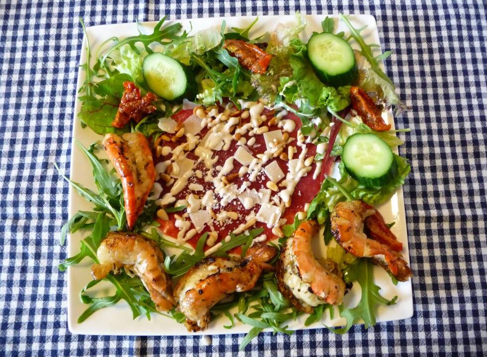 Salade Surf & Turf