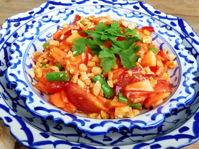 Thaise papaja salade anders dan anders