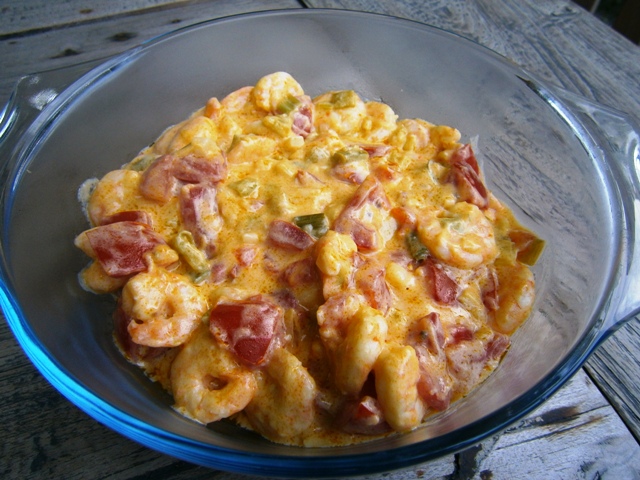 Scampi’s met tomaat en feta op Griekse wijze