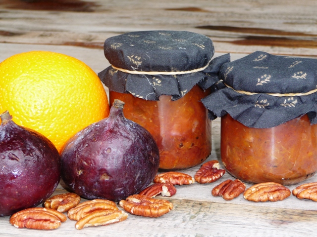 Vijgen/sinaasappel chutney