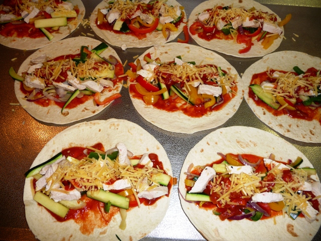 Mexicaanse kip enchiladas