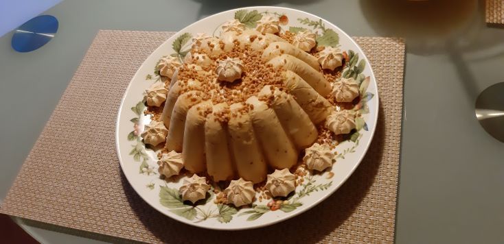 Nogatine ijstaart met Irish Creamlikeur