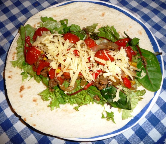 Gezonde en snelle wraps