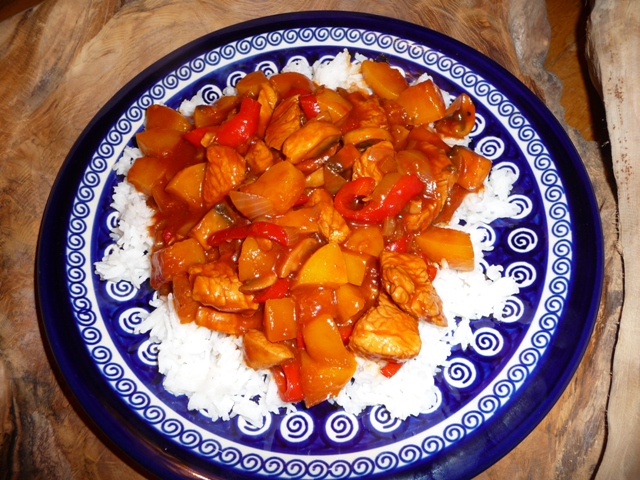 Pilaf (Pilav) met kalkoenfilet