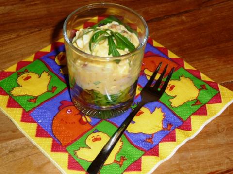 Salade “de Kip en het ei”