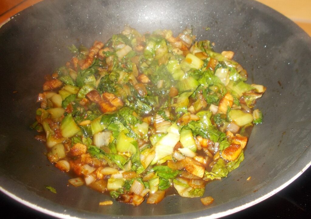Indische andijvie van Riet