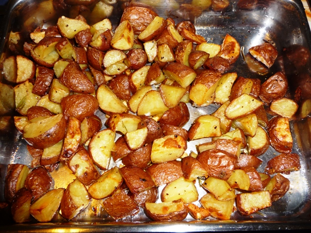 Rozemarijn aardappeltjes uit de oven