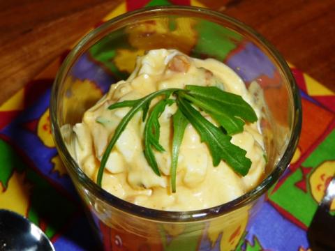 Salade “de Kip en het ei”