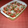 Zucchini al forno – ovenschotel courgette, tomaten en mozzarella