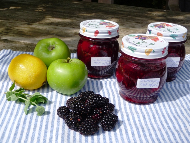 Bramenjam met appel