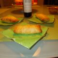 Champignon-ham-broodje van bladerdeeg…