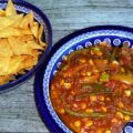 Mexicaans stoofpotje met gehakt en sperzieboontjes