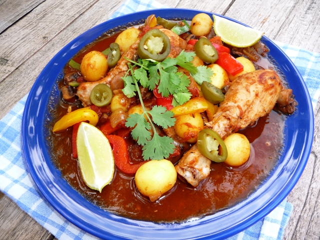 Mexicaanse kipstoofpot