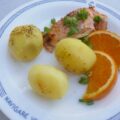 Oosterse gegrilde zalm met Sweet Chilisaus en sinaasappel