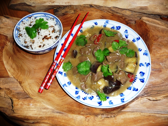 Thaise groene rundvleescurry (Kaeng Keow Wan Nua)