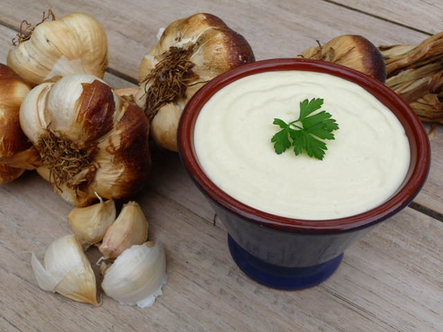 Aioli zelfgemaakt het lekkerst