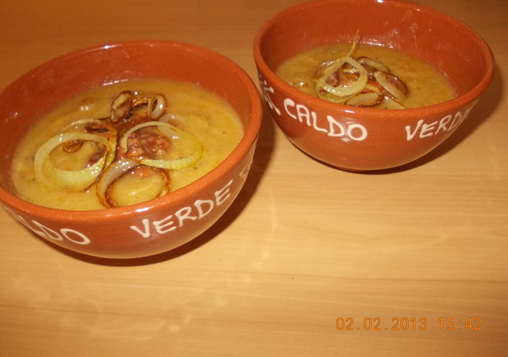 Caldo Verde ( Portugese soep) à la Petra
