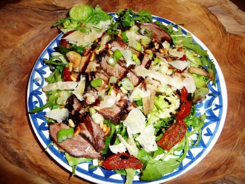 Insalata tagliata (Italiaanse biefstuksalade)
