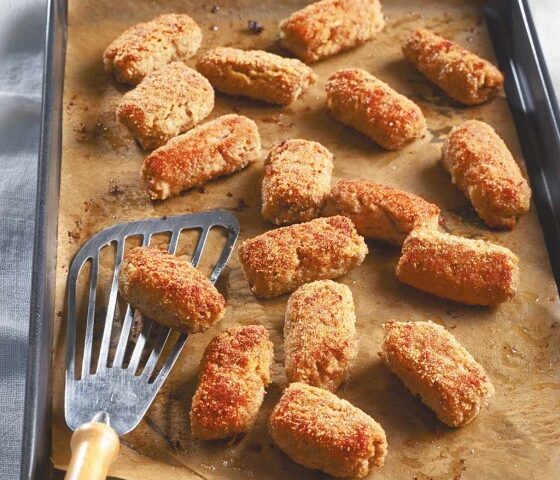 Italiaanse gehaktkroketjes uit de oven