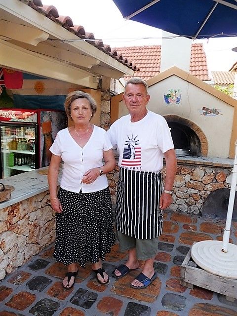 Griekse pizza van Yiannis