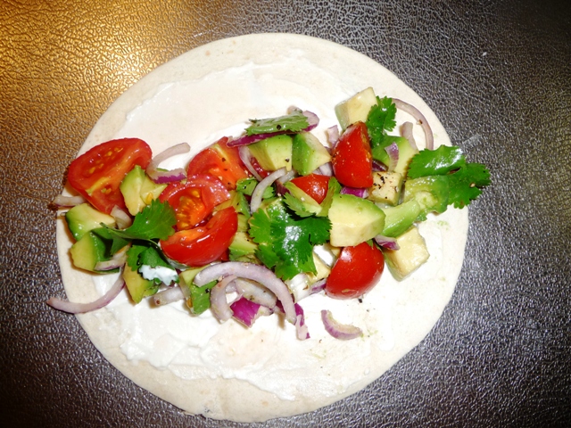 Guacamole salade