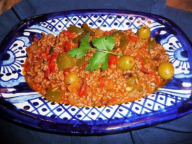 Cubaanse gehaktschotel Picadillo
