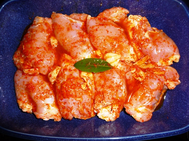 Portugese kip piri-piri