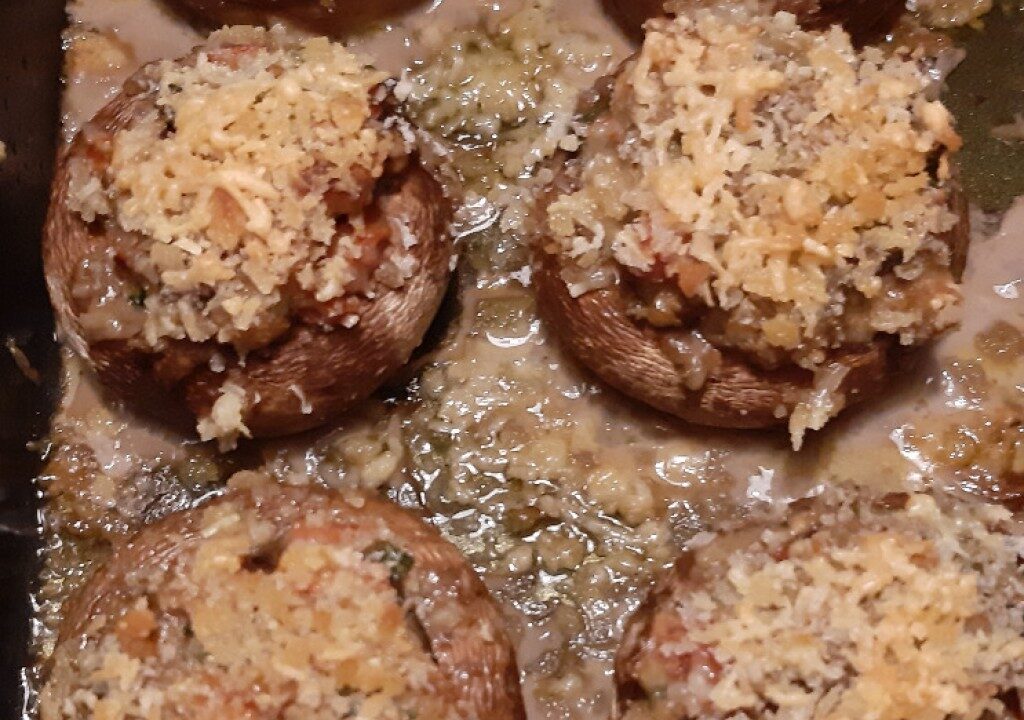 Italiaans gevulde champigons (recept van Antonio Carluccio)