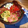Italiaanse antipasti salade