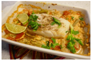 Thaise visschotel uit de oven