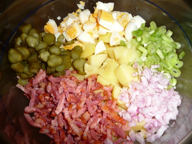 Aardappelsalade met Opperdoezer Ronde
