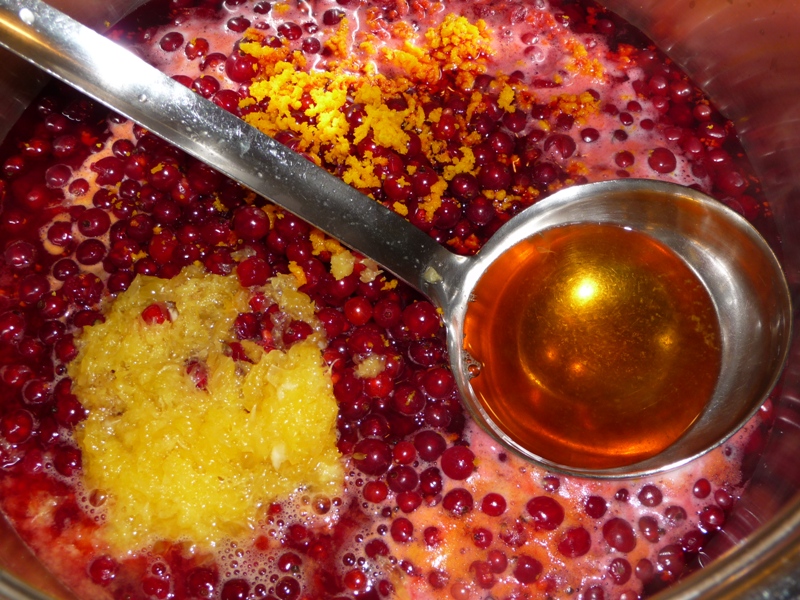 Rode bessenjam met sinaasappel en Grand Marnier
