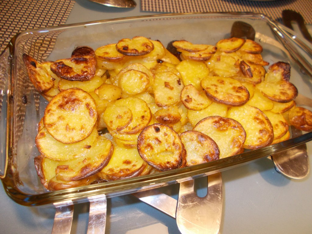 Aardappelgratin zonder room