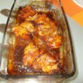 Surinaamse kip uit de oven pittig gemarineerd