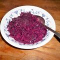 Deense rodekool met rode bessen