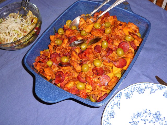 Portugese kipschotel (Frango a Portuguesa)