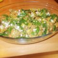 Thaise curry van varkenshaas met peultjes.