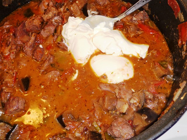 Kalkoendij in Italiaanse saus