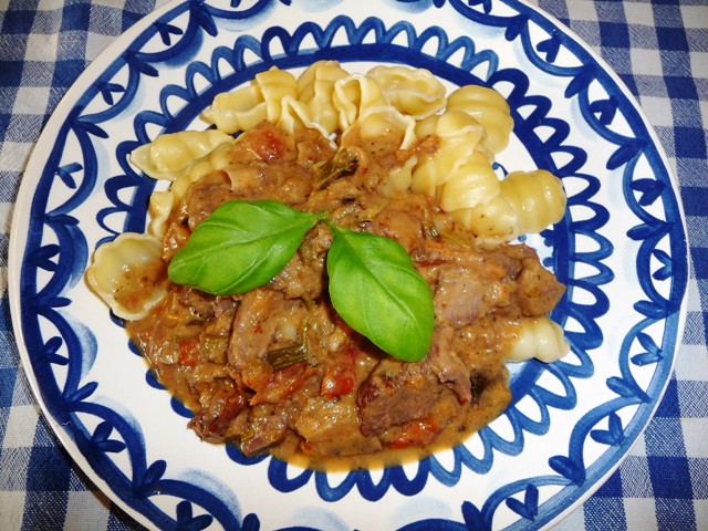Kalkoendij in Italiaanse saus