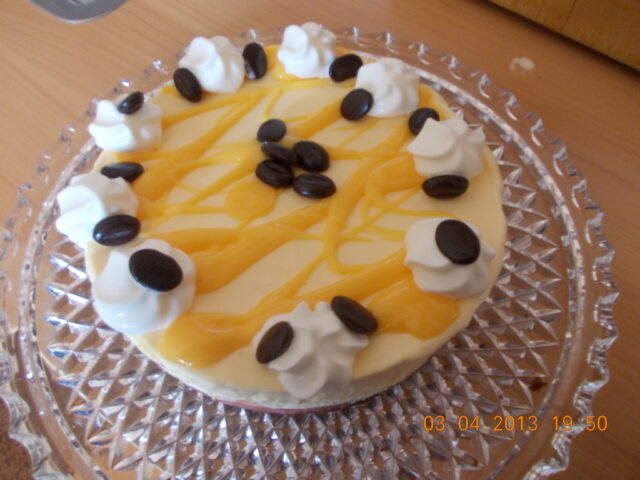 Advocaat-chocolade ijstaart