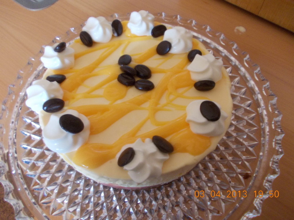 Advocaat-chocolade ijstaart